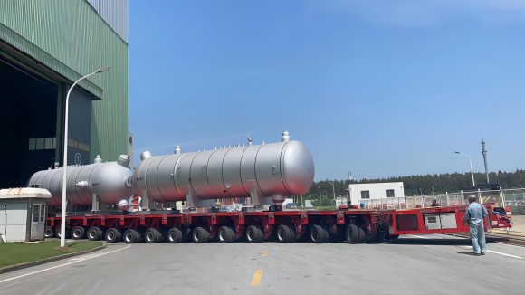 1--【项目建设】运输“使命必达”, 三期项目大件设备圆满交付.jpg 1--【项目建设】运输“使命必达”, 三期项目大件设备圆满交付.jpg